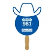Cowboy Hand Fan Full Color