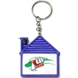 Full Color Imprint Tape Measure With Key Holder