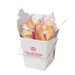 Fortune Cookies in Carry Out Container
