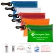 9 Piece Traveler's First Aid Kit in Zipper Vinyl Pouch