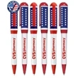Certified USA Made - Patriotic "Euro Style" Twister Pen