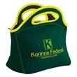 Neoprene Lunch Bag with Zipper Closure