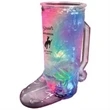 20 oz. Plastic 3 Light, Light-Up Cowboy Boot Mug
