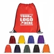 210 Denier Polyester Drawstring Cinch Backpack