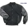 Men's Leather Varsity Jacket