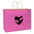 Breast Cancer Awareness Pink Matte Shopper Bag - Foil Stamp
