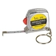 Key Chain Tape Measure Chrome