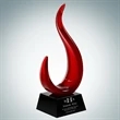 Art Glass The Red Jay Award