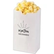 White Kraft Popcorn Bag 1C1S
