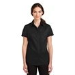 MARTINI LADIES BLACK SHORT SLEEVE DRESS SHIRT