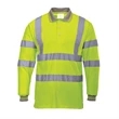 Hi-Vis Long Sleeve Polo Shirt