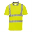 Hi-Vis Yellow Short Sleeve Polo Shirt