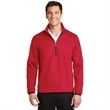 Port Authority Active 1/2-Zip Soft Shell Jacket.