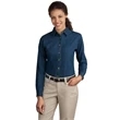 Port & Company - Ladies Long Sleeve Value Denim Shirt.
