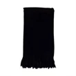 Black 100% Cashmere Blanket, 50" x 60"