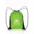 Mesh Accent Drawstring Backpacks