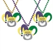 Mardi Gras Bottle Opener Medallion Beads