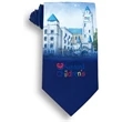 Custom Four Color Polyester Logo Tie
