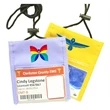 Popular Non-Woven Convention Neck Wallet w/ Rope Lanyard