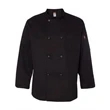 Black Traditional Chef Coat