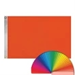 2' x 3' Solid Color Flags with Heading & Grommets