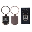 Chrome Metal Key Holder with Case
