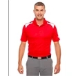MENS UA TEAM COLORBLOCK POLO