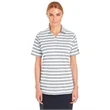 LADIES UA TECH STRIPE POLO
