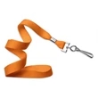 2135-3505 - 5/8" Orange Flat Blank Lanyards with Swivel Hook