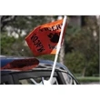 Semi-Stock Blank Car Flag - wPoly 10.5" x 15"