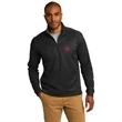 Port Authority Slub Fleece 1/4-Zip Pullover.