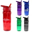 18 oz. Poly-Saver PET Bottle with Straw Cap