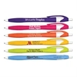 Retractable Ball Point Pen with Colored Barrel