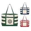 Cotton Canvas Nautical Tote