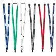 5/8" Anti-Microbial Silk Screen Lanyard