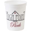 16 oz. Smooth Walled Stadium Cup with Automated Silkscreen