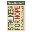Save The Date Magnet 3 x 5
