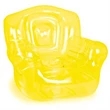 41"W x 38"H x 35"D Custom Inflatable Chair, Yellow