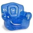 41"W x 38"H x 35"D Custom Inflatable Chair, Blue