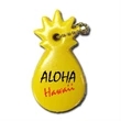 Standard Shape Vinyl-Coated Floating Key Tag -  Pineapple