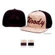 Cork Five Panel Flat Visor Trucker Cap