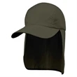Microfiber Cap w/Mesh Flap