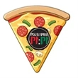Pizza Slice Shaped Full Color Magnet