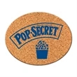 Oval Shaped Cork Coaster