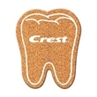 Tooth Shaped Cork Coaster