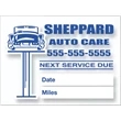 V-T™ Service Reminder Stickers
