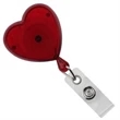 Heart Retractable Badge Reel