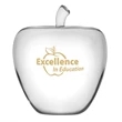 Crystal Apple Paperweight