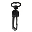 Black Plastic Snap Hook