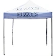 8X8 White Tent With Logo
